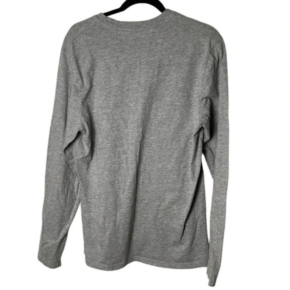 Helly Hansen top, mountain logo,light grey,long sleeve tee shirt,women large EC - Picture 6 of 12